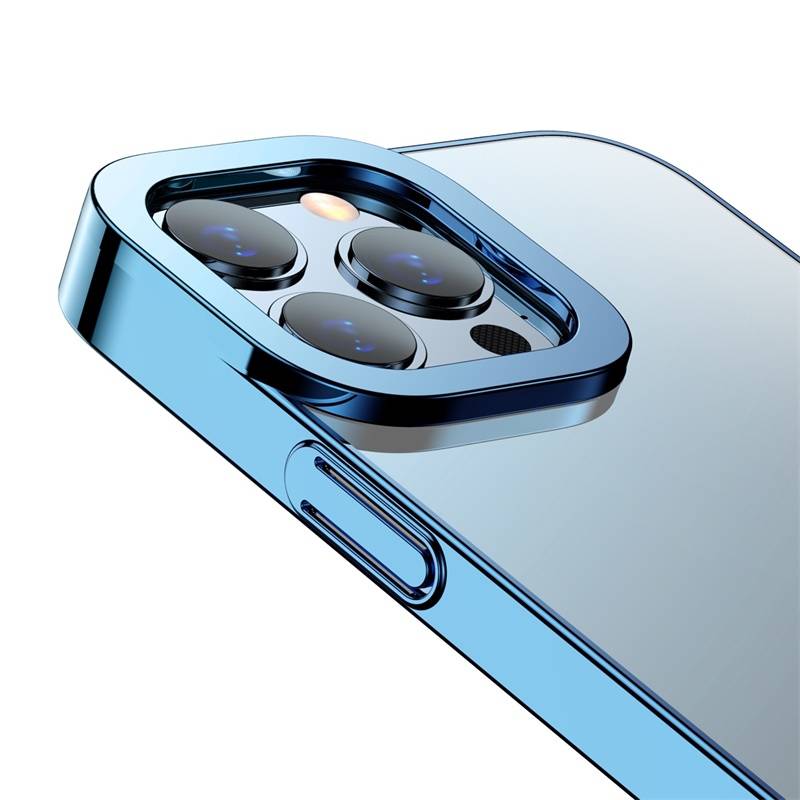 Baseus Glitter Transparent Case for iPhone 13 Pro Max (blue) distributor
