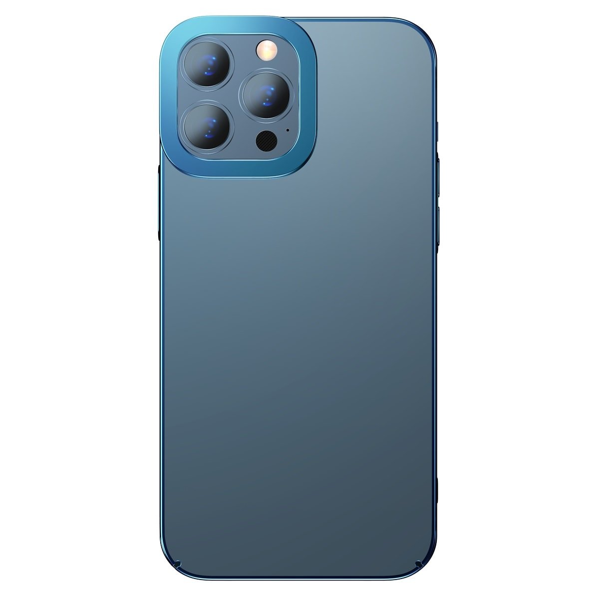 Baseus Glitter Transparent Case for iPhone 13 Pro Max (blue)