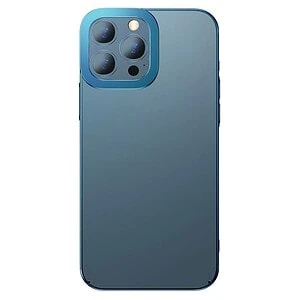 Baseus Glitter Transparent Case for iPhone 13 Pro (blue)