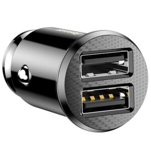 Baseus Grain Nabíječka do auta 2x USB 5V 3