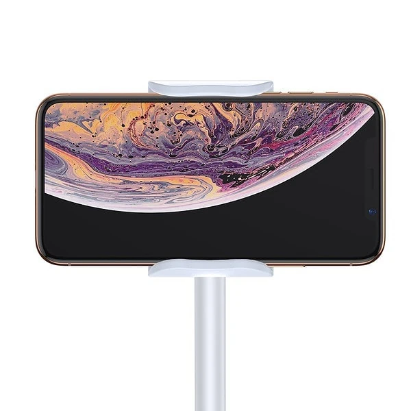 Baseus Handle with clip for smartphone or tablet (silver) sk