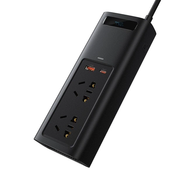 Baseus Inverter 150W (220V CN/EU) Black distributor