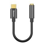 Baseus L54 Audio Adapter USB-C + mini jack 3,5mm (Black)