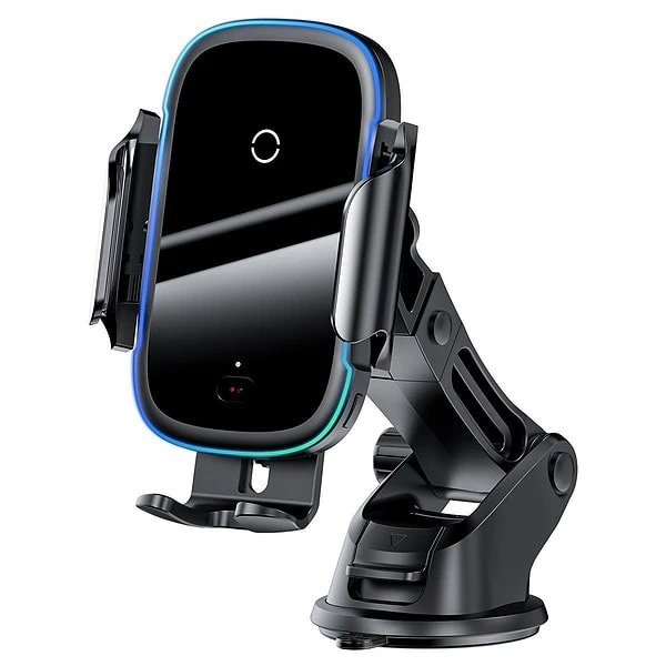Baseus Light Electric Car Holder with Qi inductive charger (Black) navod