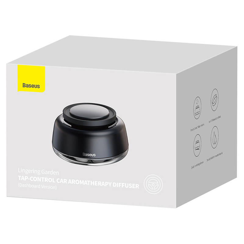 Baseus Lingering Garden Car Aromatherapy Diffuser 30ml (Freeman flavor) Black sk
