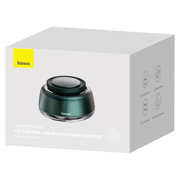 Baseus Lingering Garden Car Aromatherapy Diffuser 30ml (Lemon flavor) Green sk