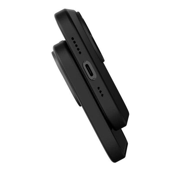 Baseus Liquid Silica Case and Tempered Glass set for iPhone 14 Plus (black) cena