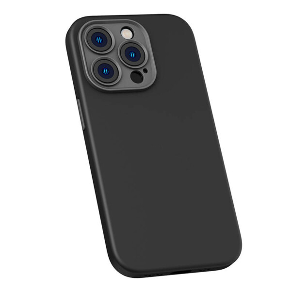 Baseus Liquid Silica Case and Tempered Glass set for iPhone 14 Pro (black) navod