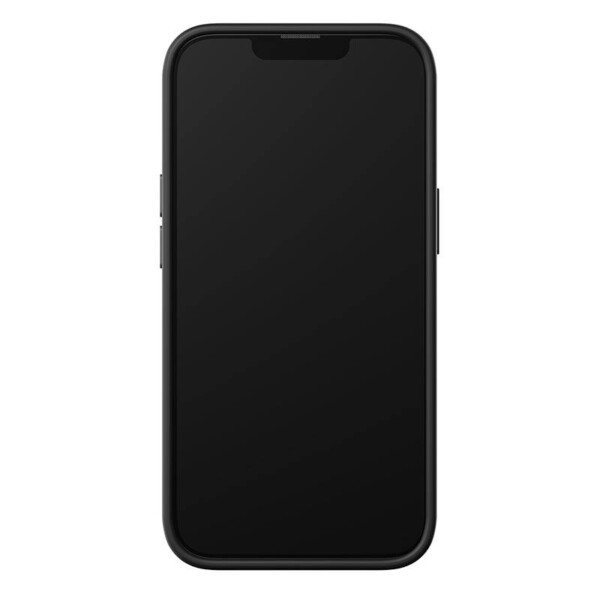 Baseus Liquid Silica Case and Tempered Glass set for iPhone 14 (black) sk