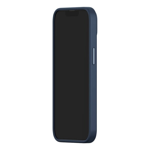 Baseus Liquid Silica Case and Tempered Glass set for iPhone 14 (blue) distributor
