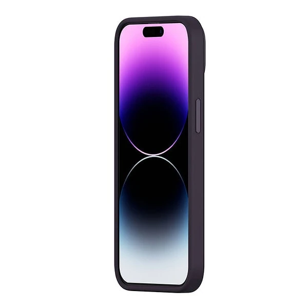Baseus Liquid Silica Gel Case for iPhone 14 Pro (Elderberry)+ tempered glass + cleaning kit navod