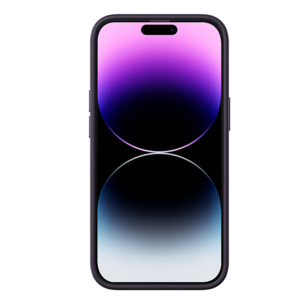 Baseus Liquid Silica Gel Case for iPhone 14 Pro Max (Elderberry)+ tempered glass + cleaning kit navod