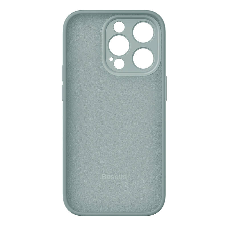 Baseus Liquid Silica Gel Case for iPhone 14 Pro (Succulent)+ tempered glass + cleaning kit navod