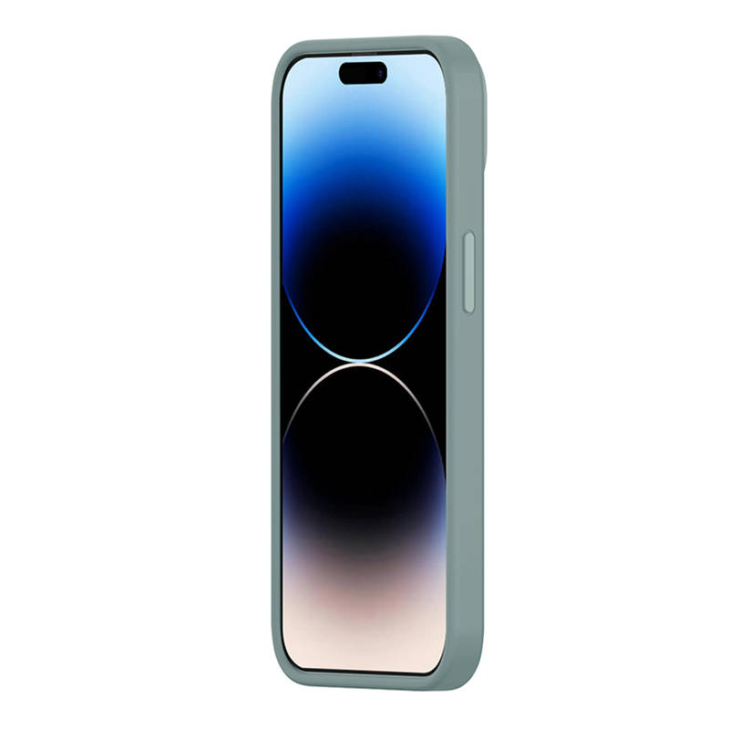 Baseus Liquid Silica Gel Case for iPhone 14 Pro (Succulent)+ tempered glass + cleaning kit distributor