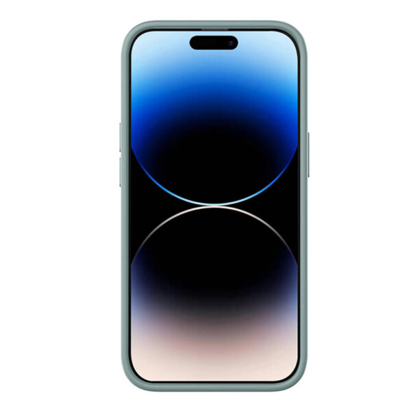 Baseus Liquid Silica Gel Case for iPhone 14 Pro (Succulent)+ tempered glass + cleaning kit sk