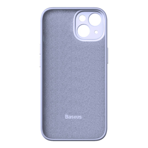 Baseus Liquid Silica Gel Case for iPhone 14 (lavender)+ tempered glass + cleaning kit cena