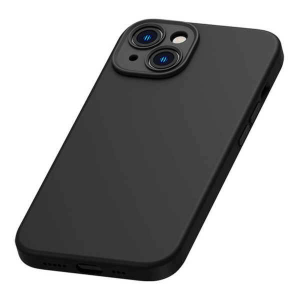 Baseus Liquid Silica Magnetic Case and Tempered Glass set for iPhone 14 Plus (black) distributor