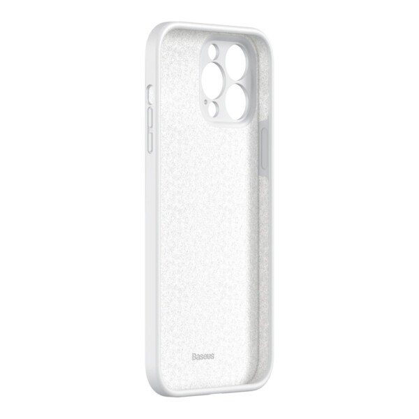 Baseus Liquid Silica for iPhone 13 Pro Max (white) navod