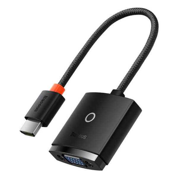 Baseus Lite Series HDMI to VGA adapter without audio (black) cena