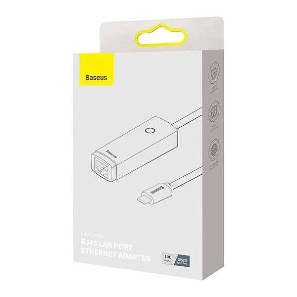 Baseus Lite Series USB-C to RJ45 network adapter