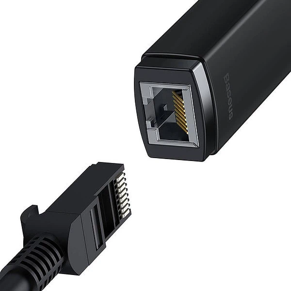 Baseus Lite Series USB-C to RJ45 network adapter (black) sk