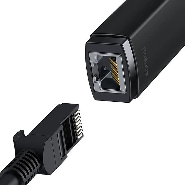 Baseus Lite Series USB to RJ45 network adapter (black) distributor