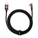 Baseus MVP2 USB-C to USB-C Cable, 100W, 2m (Black / red)