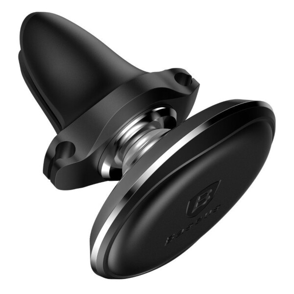 Baseus Magnetický magnetický držák do auta pro mřížku (černý) distributor