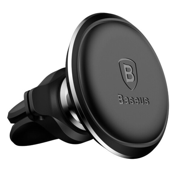Baseus Magnetický magnetický držák do auta pro mřížku (černý) sk