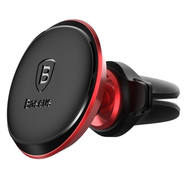 Baseus Magnetický magnetický držák do auta pro mřížku (červený)