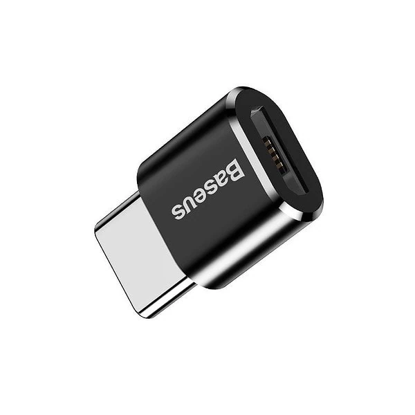 Adaptér Micro USB na USB typu C - černý distributor