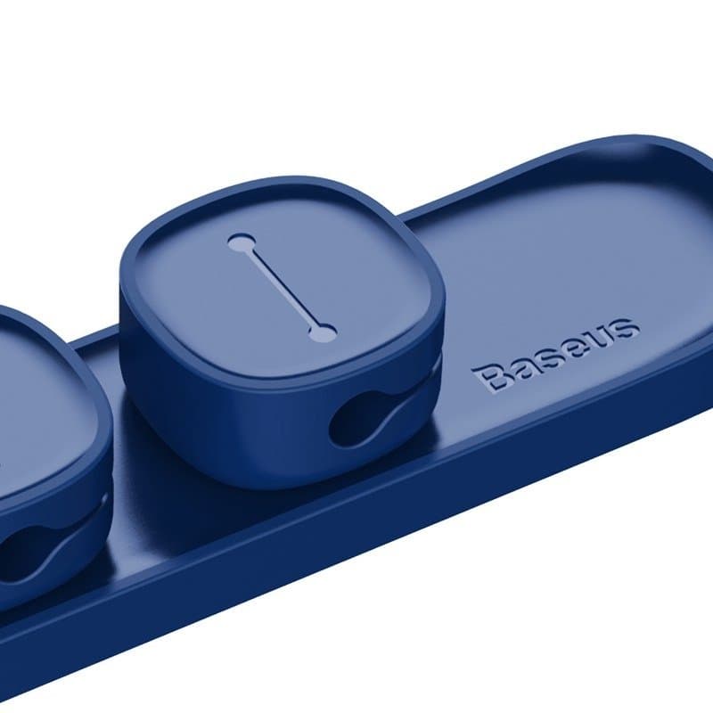Baseus Peas Magnetic Cable Clip Blue distributor
