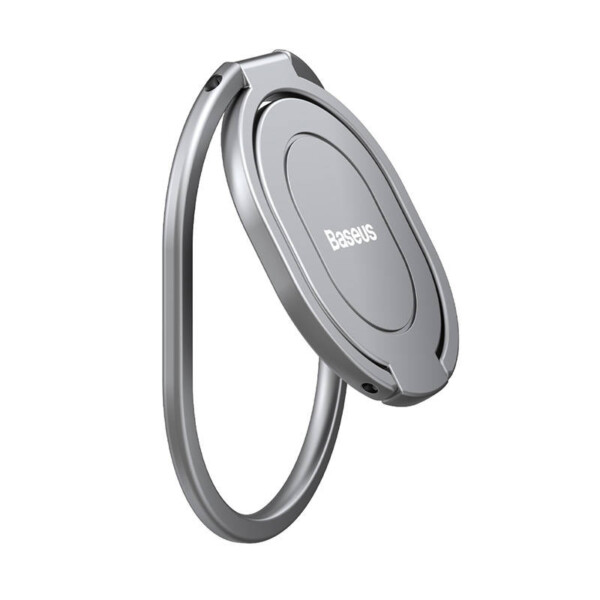 Baseus Rails Ring holder for smartphones (Silver) distributor