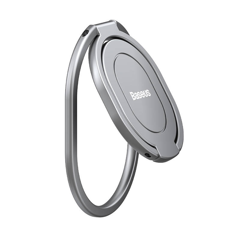 Baseus Rails Ring holder for smartphones (Silver) distributor