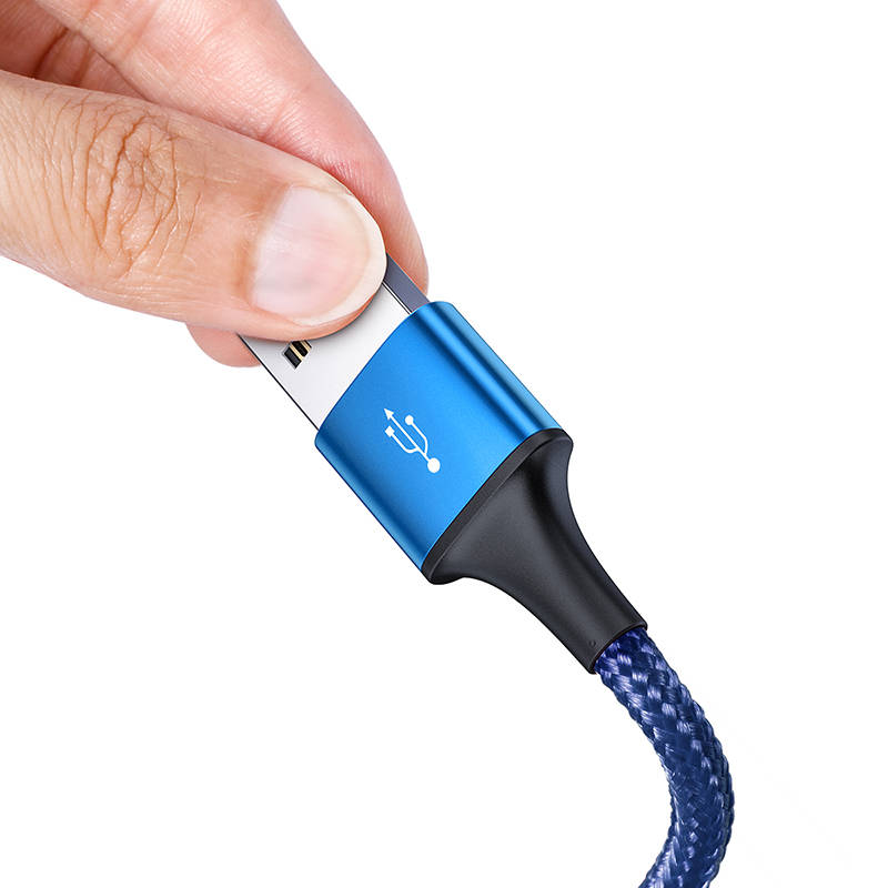 Baseus Rapid Series 3-in-1 cable USB-C For M+L+T 1.2m Blue cena