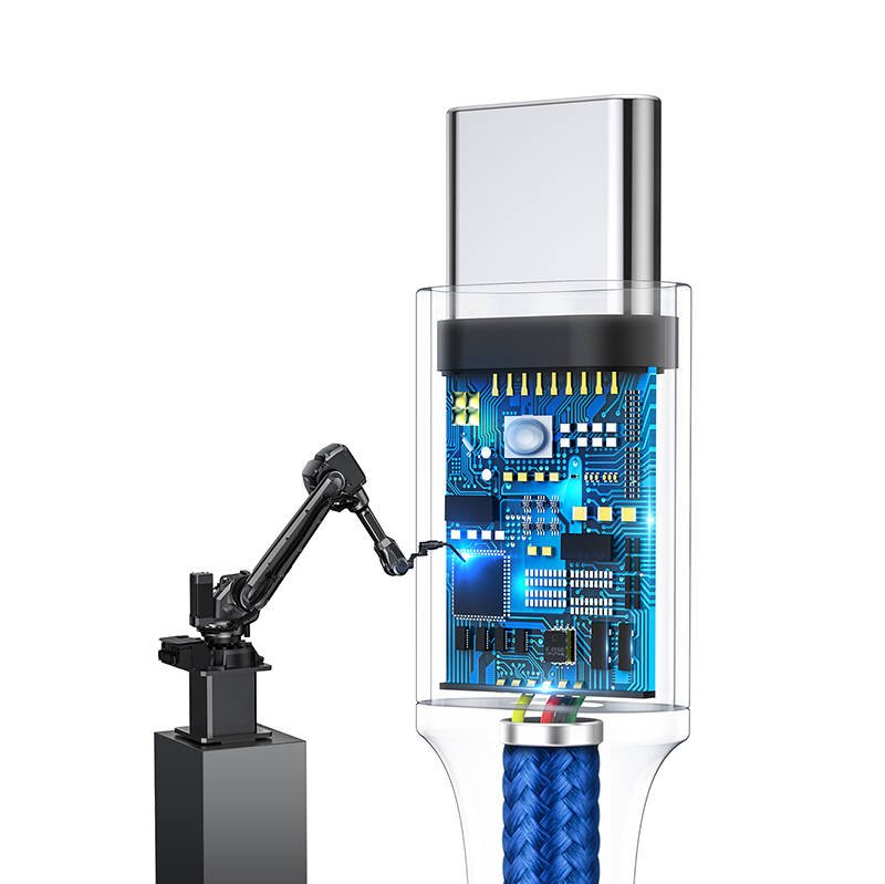 Baseus Rapid Series 3-in-1 cable USB-C For M+L+T 1.2m Blue distributor
