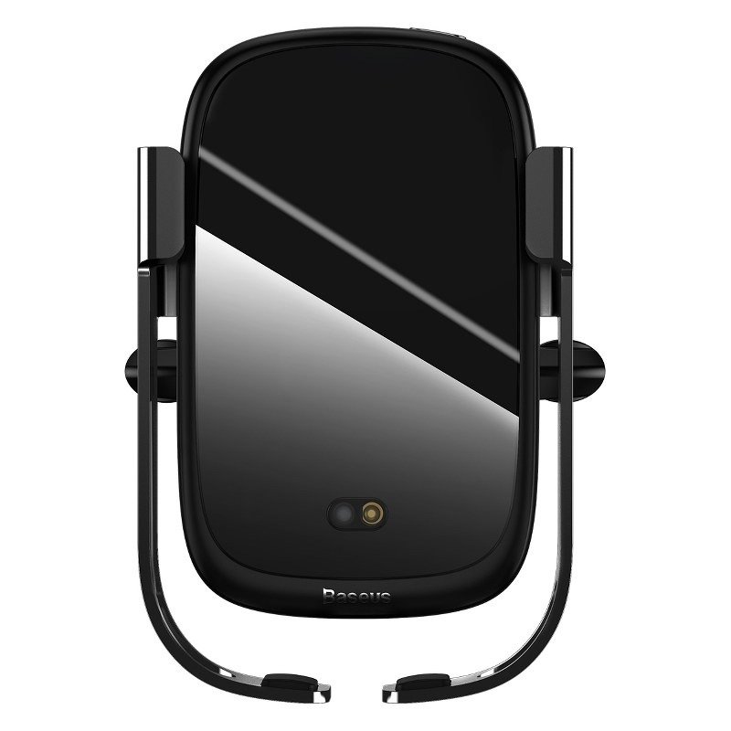 Baseus Rock-solid Car Holder with Qi inductive charger (Black) cena