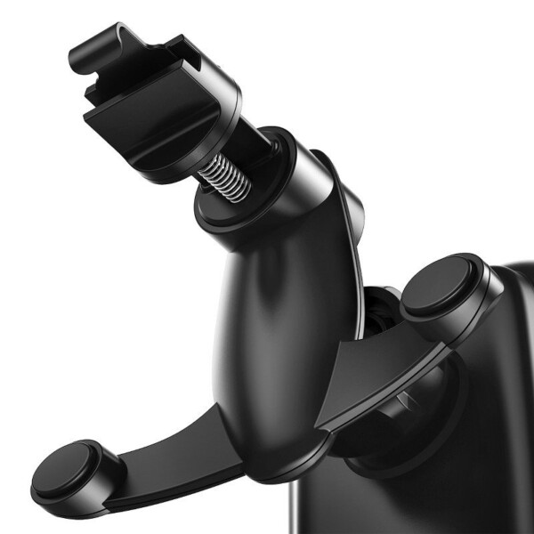 Baseus Rock-solid Car Holder with Qi inductive charger (Black) sk