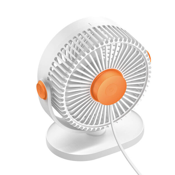 Desktop oscillating fan Baseus Serenity (white) sk
