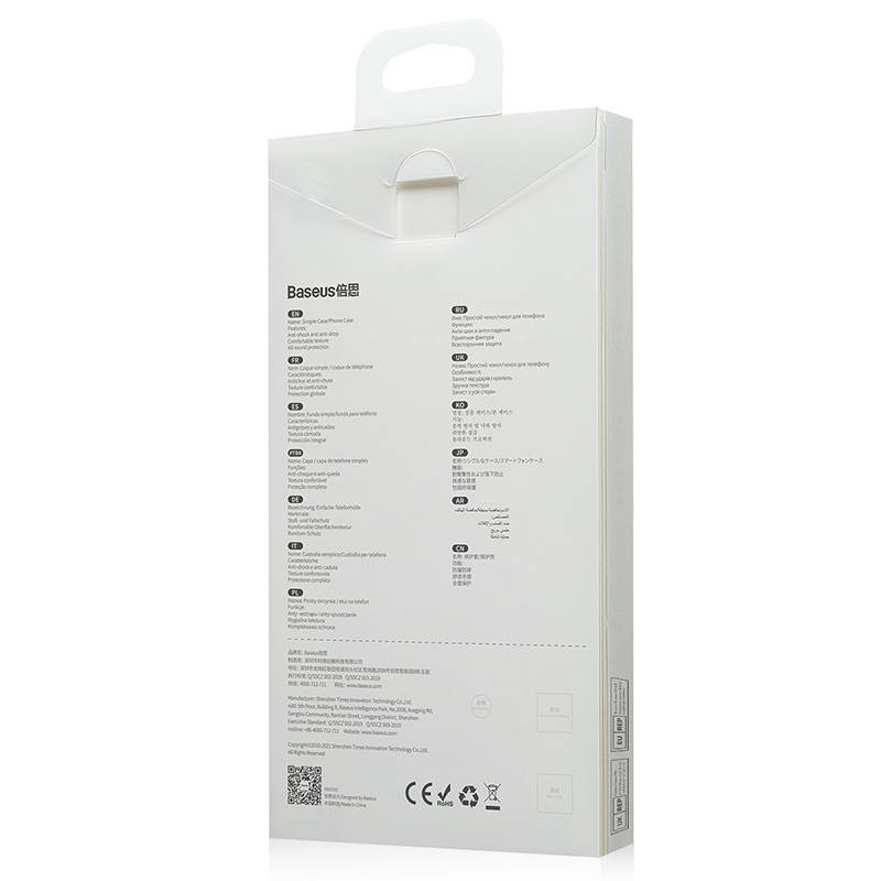 Baseus Simple Case for iPhone 13 Pro (grey) sk