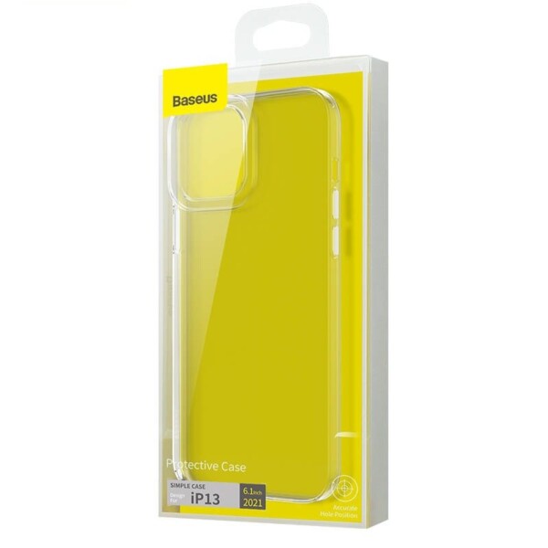 Baseus Simple Case for iPhone 13 (transparent) distributor