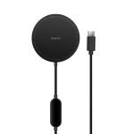 Baseus Simple Mini2 Magnetic Wireless Charger 15W (Black)