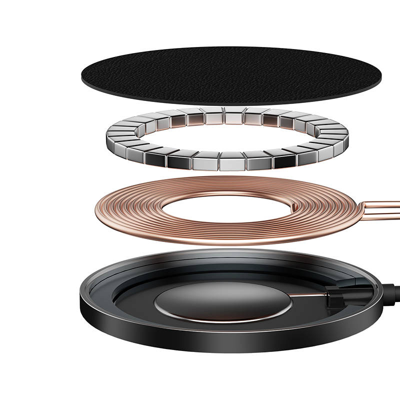 Baseus Simple Mini2 Magnetic Wireless Charger 15W (Black) sk