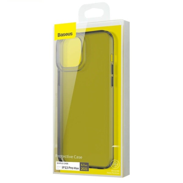 Baseus Simple Transparent Case for iPhone 13 Pro Max (grey) navod