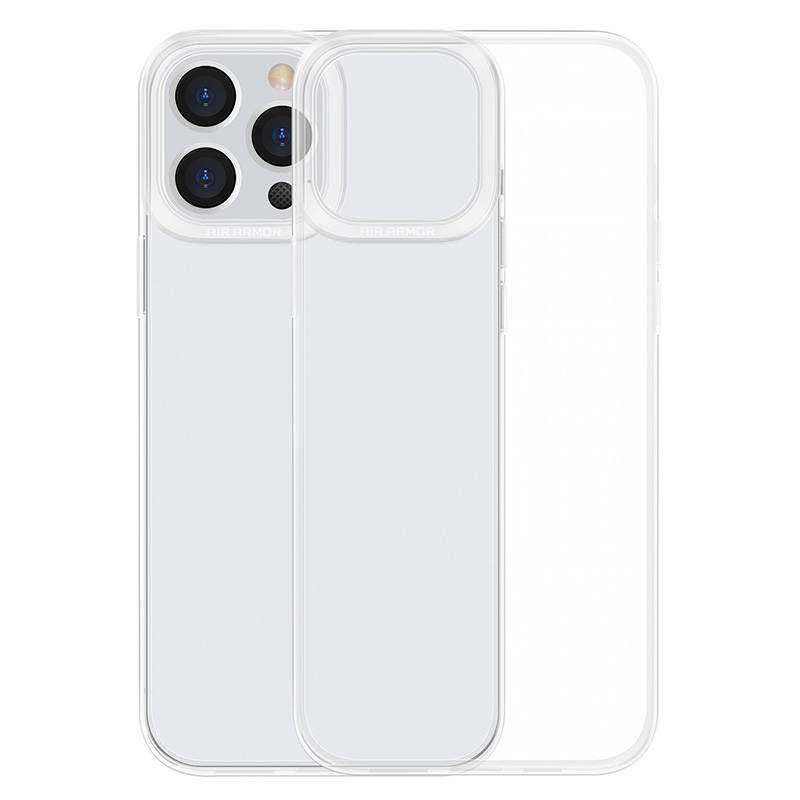 Baseus Simple Transparent Case for iPhone 13 Pro (white) cena