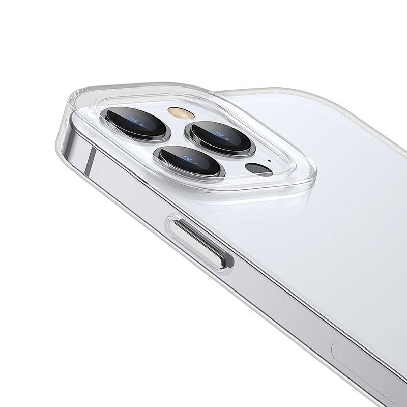Baseus Simple Transparent Case for iPhone 13 Pro (white) navod