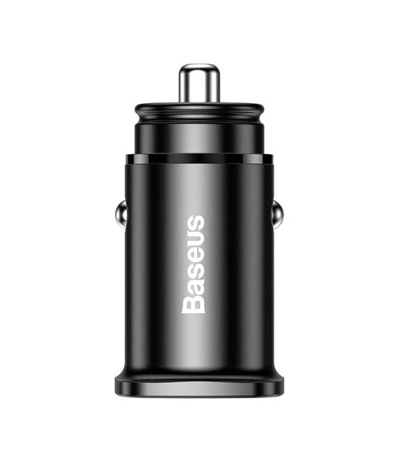 Baseus Square Car Charger PPS QC4.0 / PD3.0 5A 30W (Black) cena