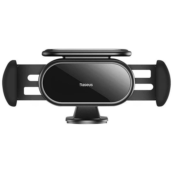 Baseus Steel Cannon Pro Solar Electric Car Phone Holder (Black) cena