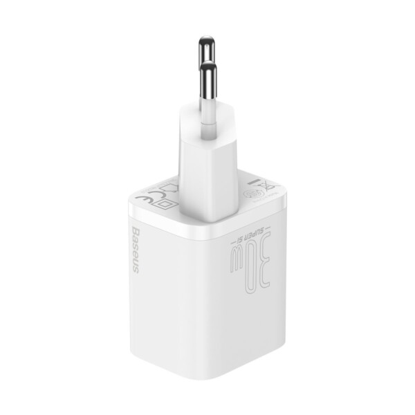 Baseus Super Si Quick Charger 1C 30W (white) navod