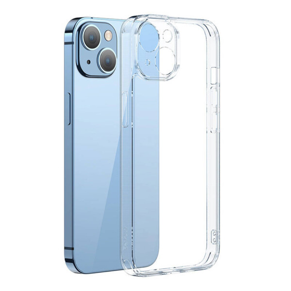 Baseus SuperCeramic Transparent Glass Case and Tempered Glass set for iPhone 14 cena
